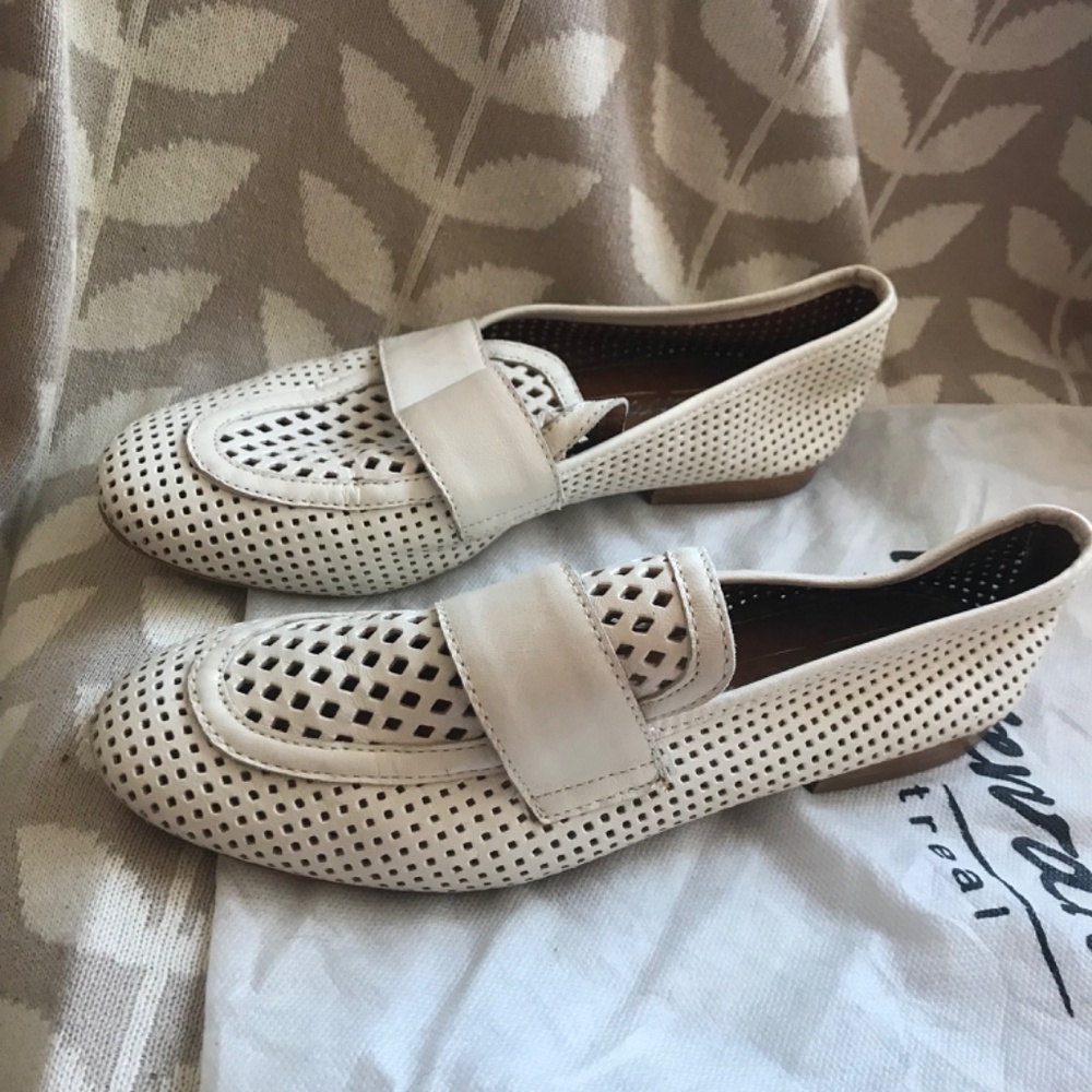 free gift off-white beige flats - Picture 5 of 7